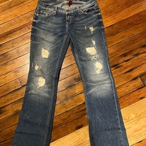 Guess 2000s Foxy Flare Low Rise Jean